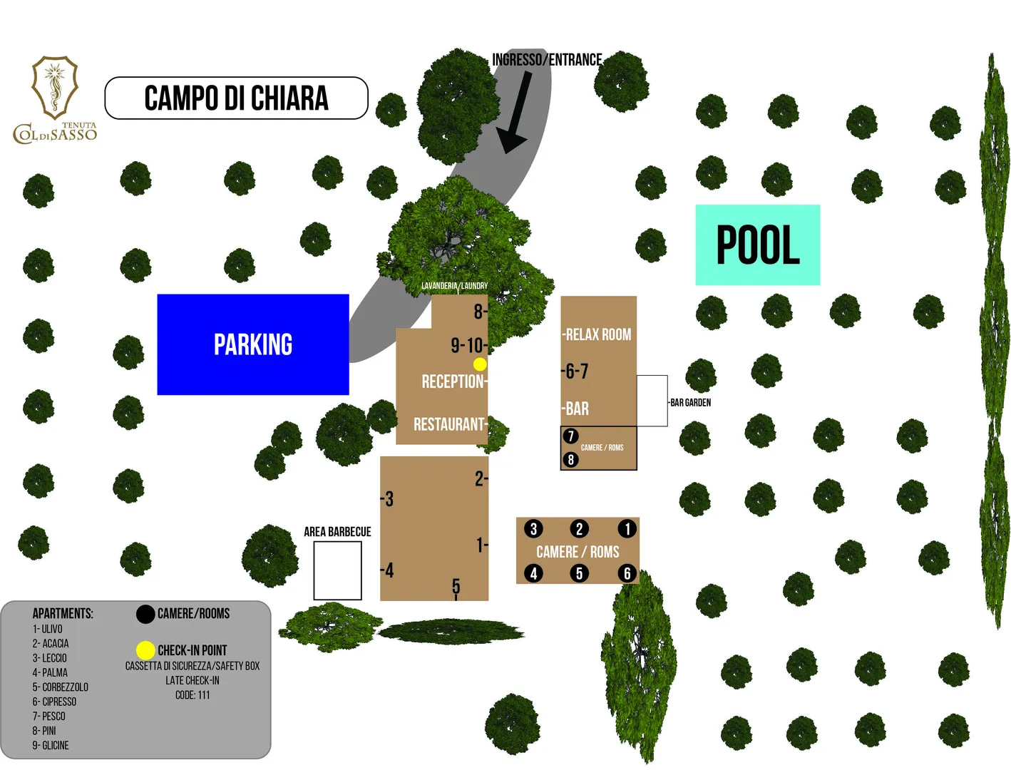 Tenuta Col di Sasso, Campo di Chiara afbeelding 4